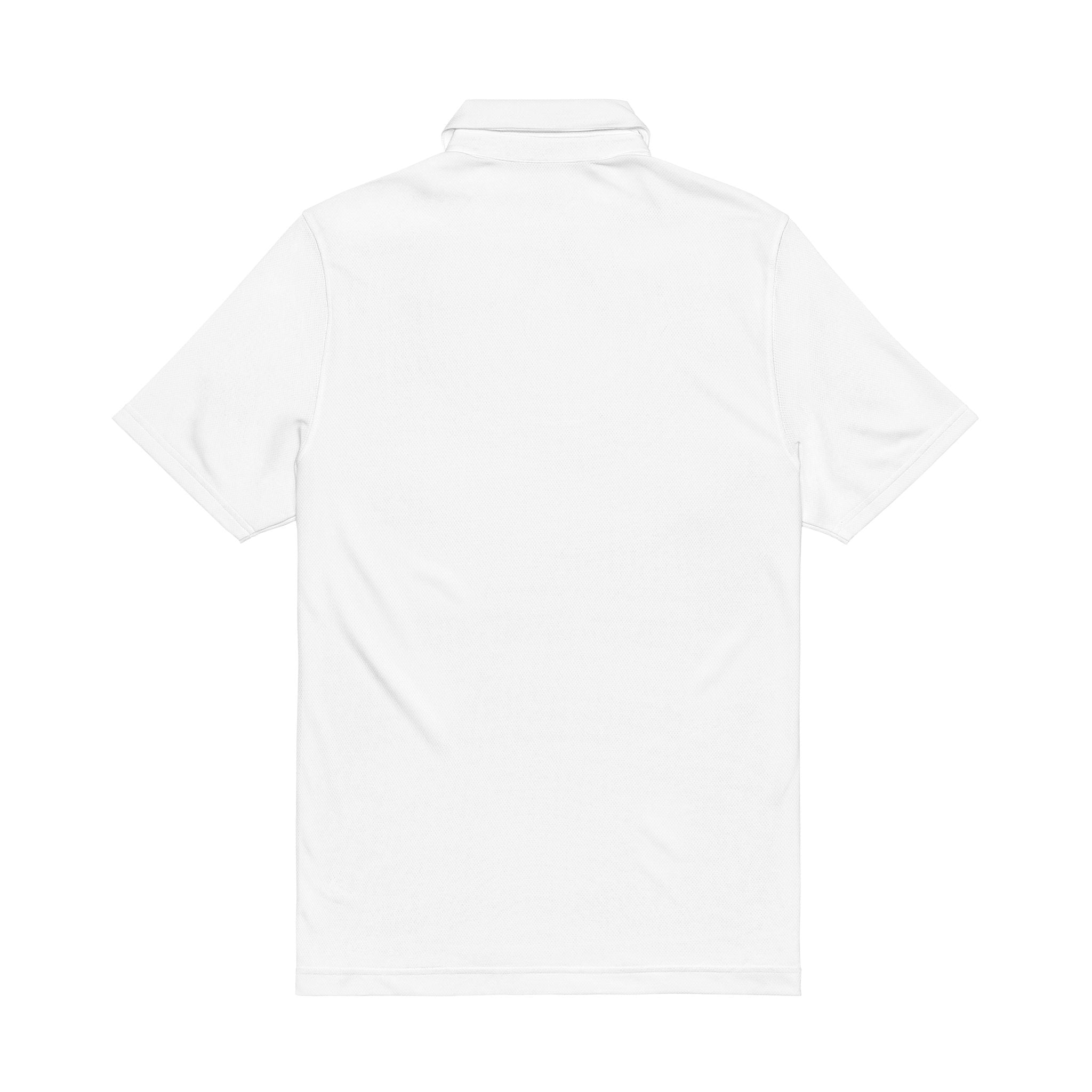 CRSMT Under Armour Performance Polo | White with Green Logo