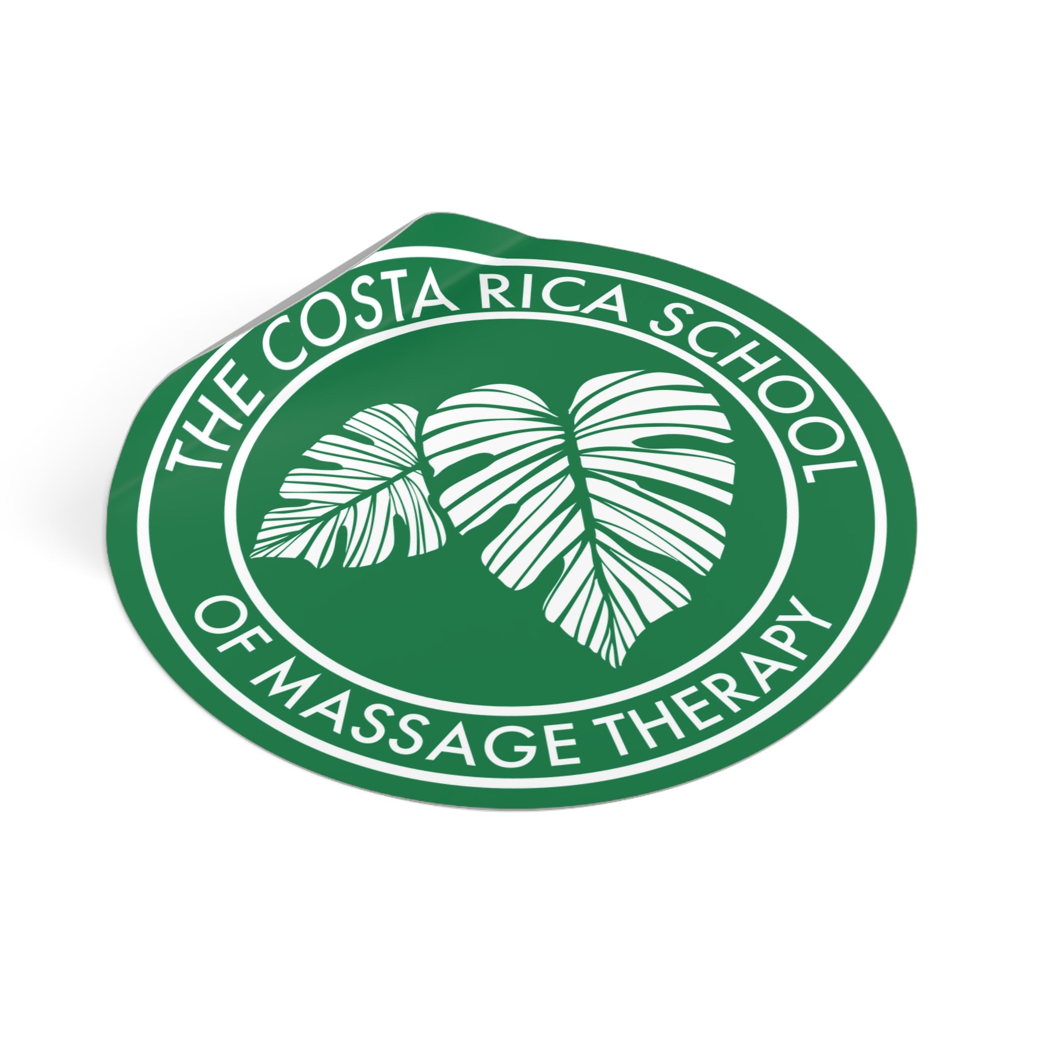 CRSMT Logo Vinyl Sticker | Round Green Emblem