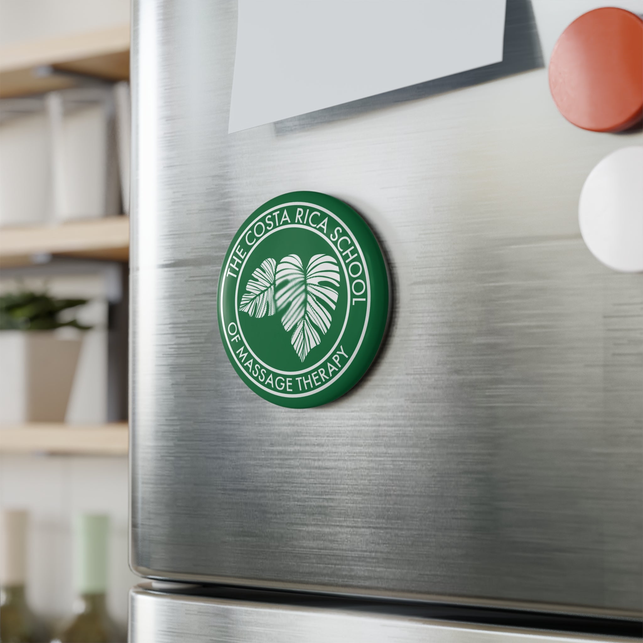 CRSMT Logo Round Magnet | Signature Green Emblem