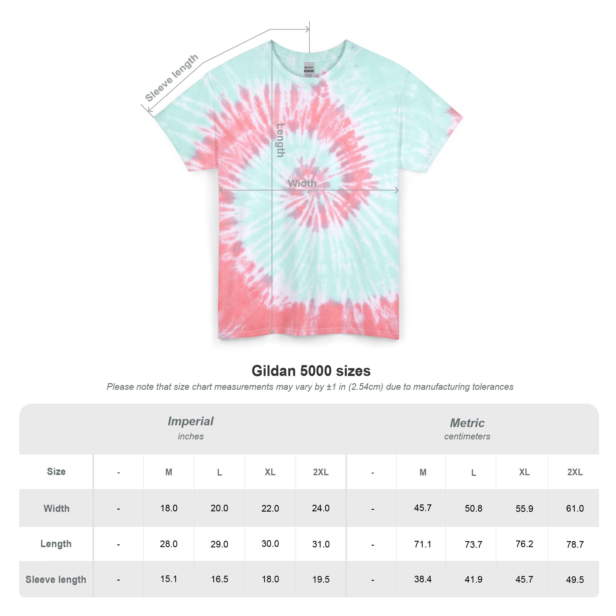 CRSMT Tie-Dye T-Shirt | White Logo Edition