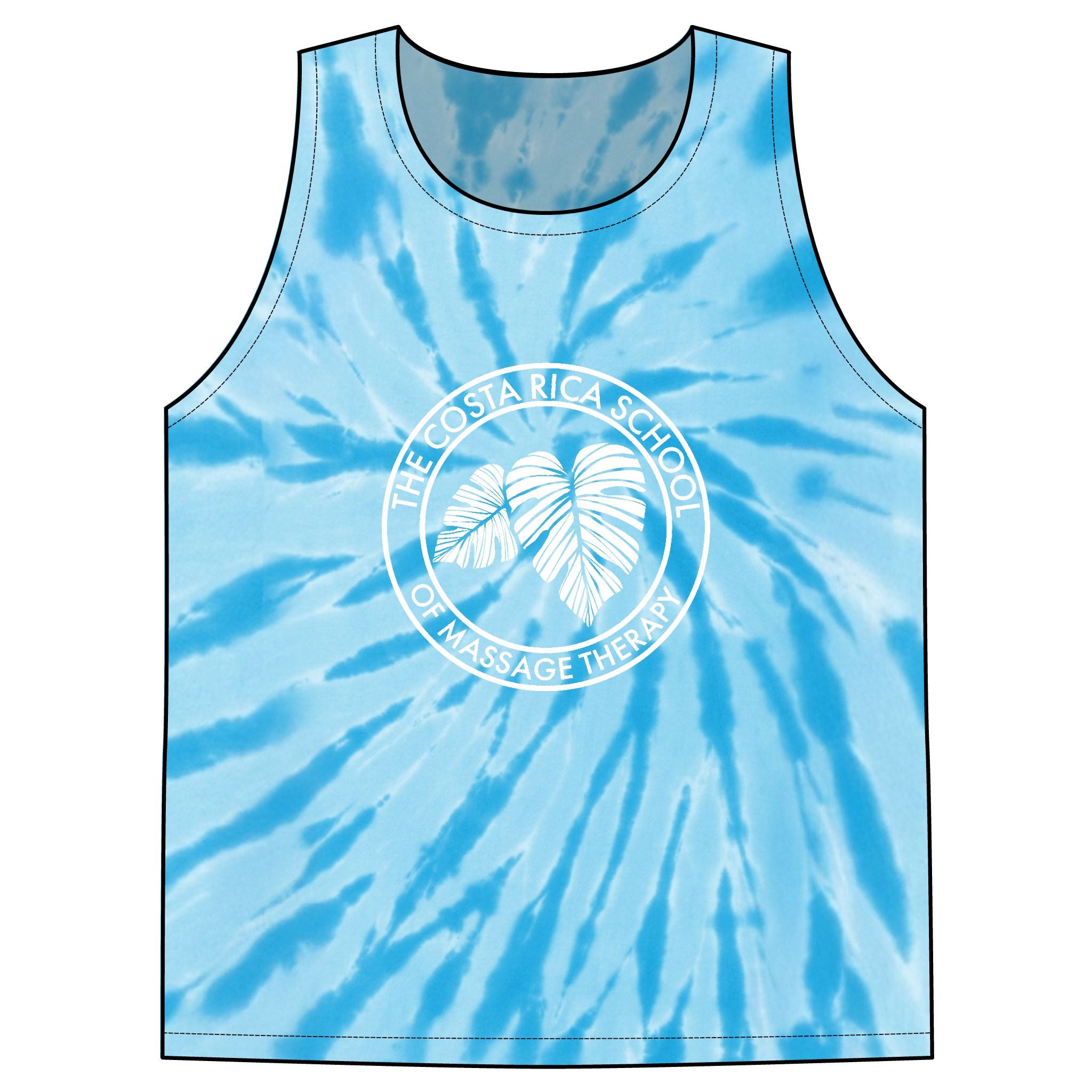 CRSMT Tie-Dye Tank Top | Unisex Cotton Tank
