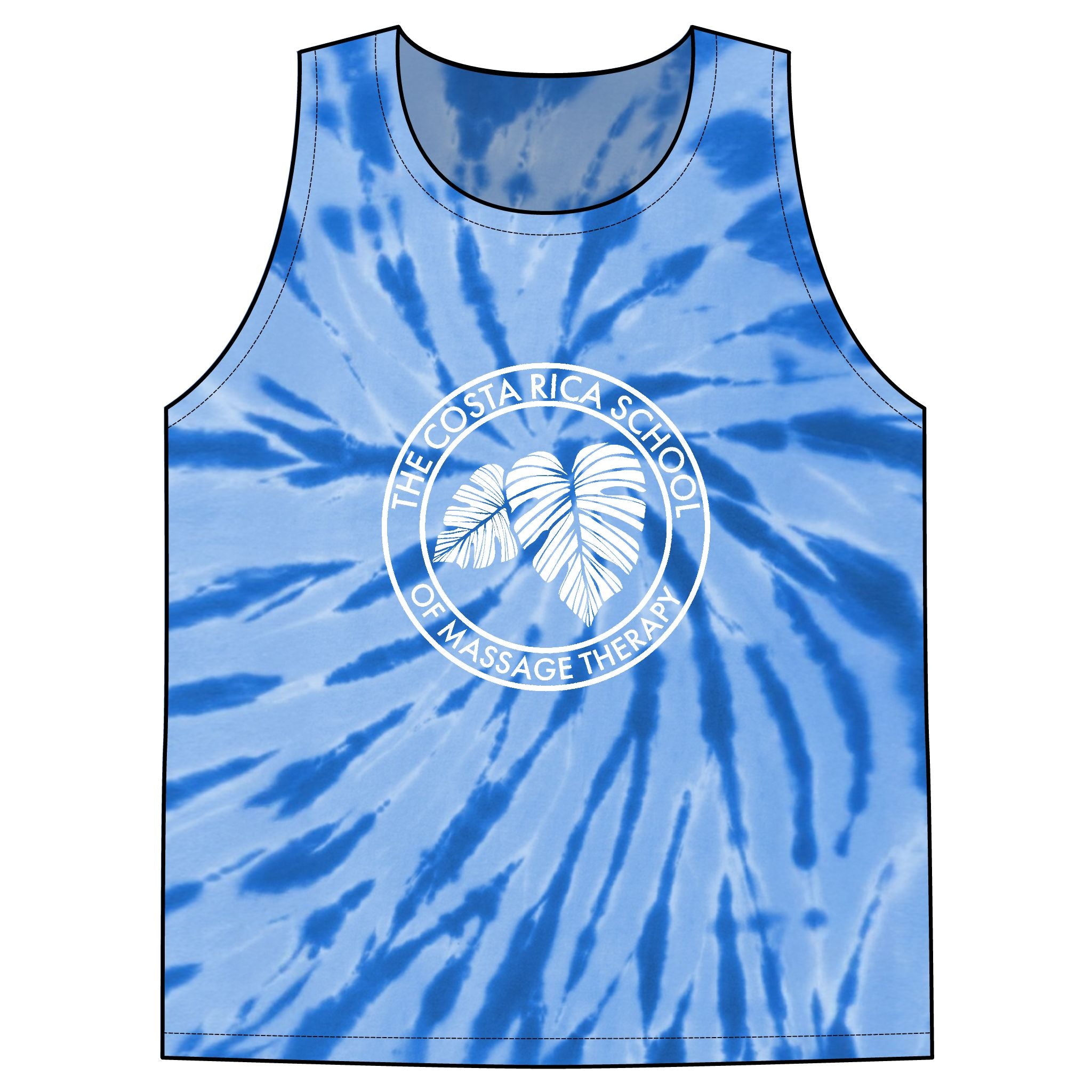 CRSMT Tie-Dye Tank Top | Unisex Cotton Tank