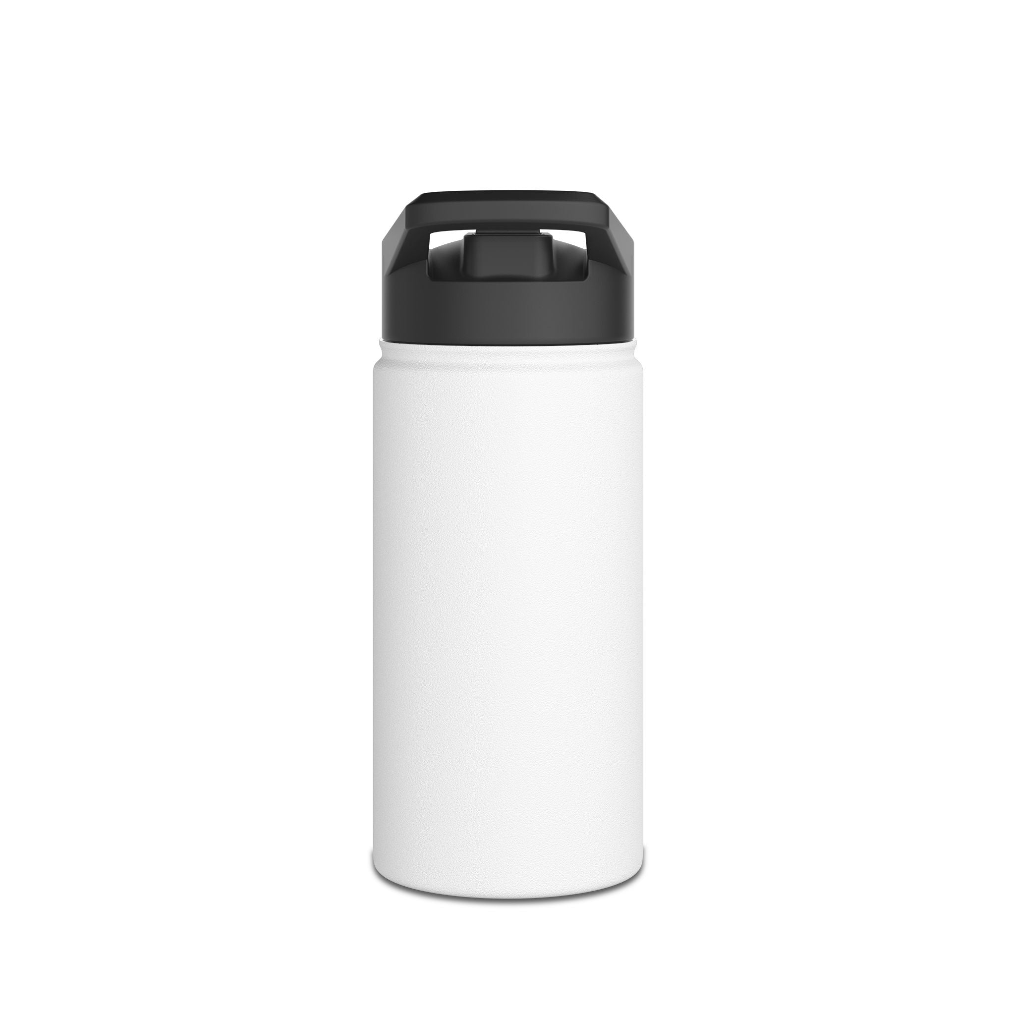 CRSMT Stainless Steel Water Bottle | White Bottle with Green Logo