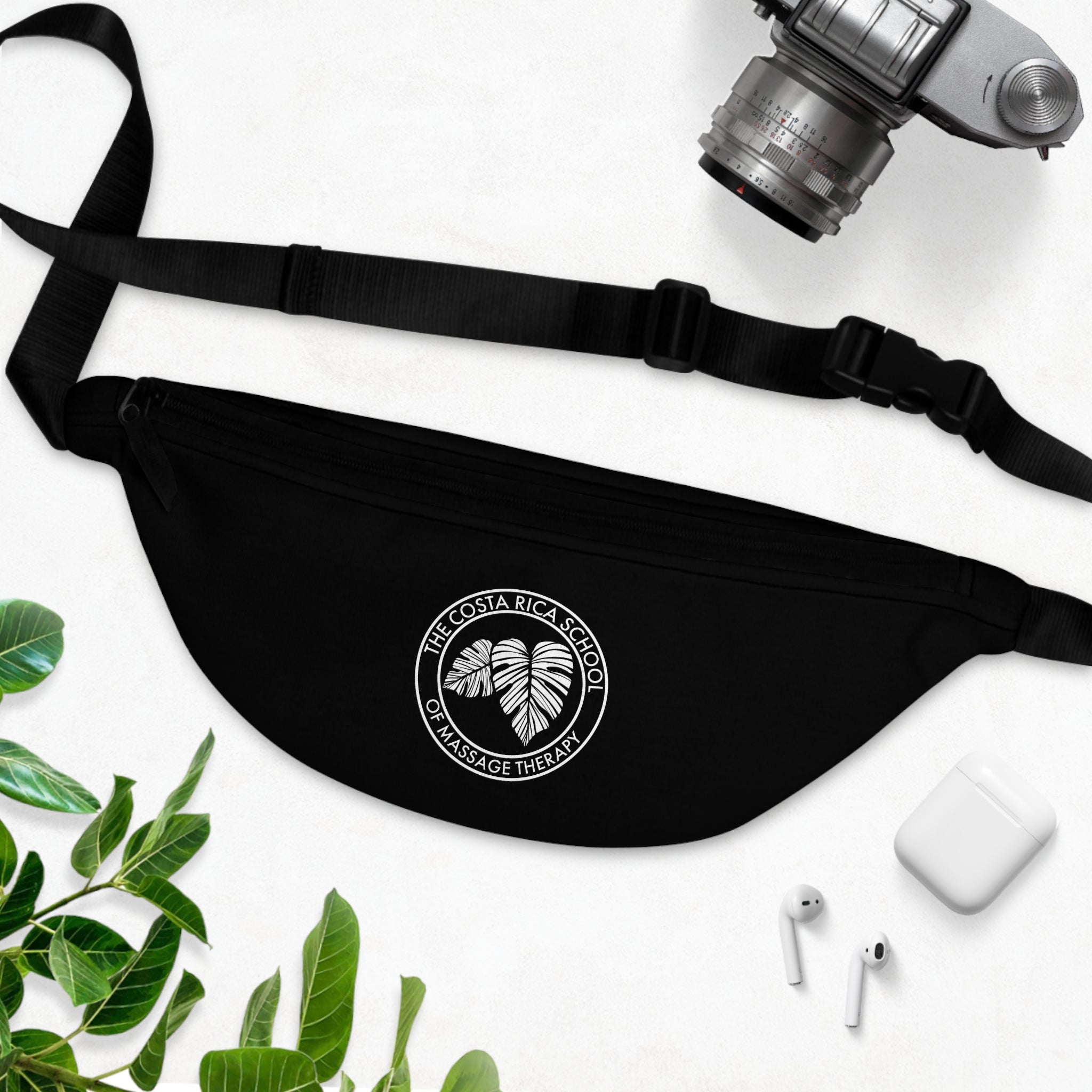 CRSMT Logo Fanny Pack | Matte Black Everyday Carry