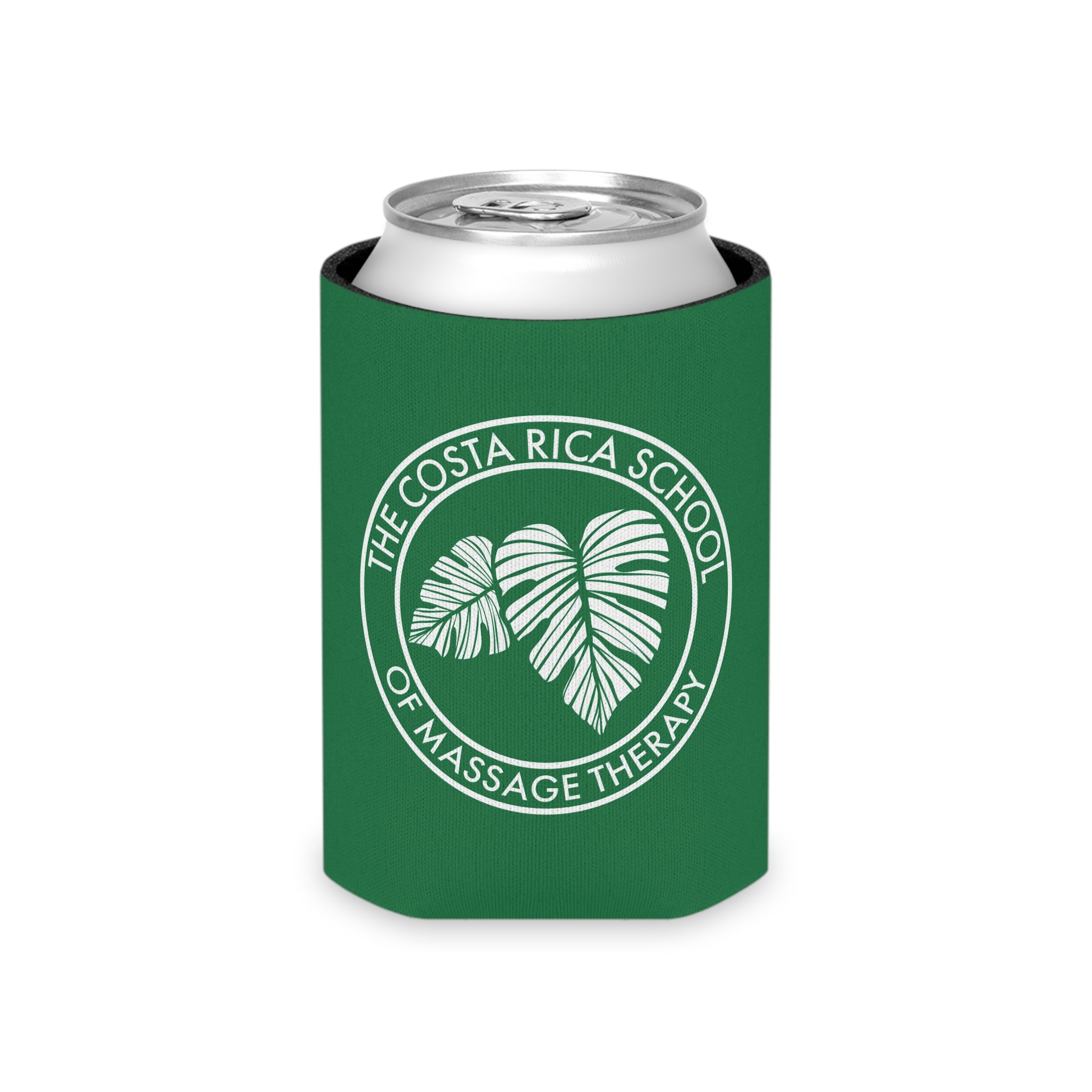 CRSMT Drink Cooler | Green Logo Can Koozie