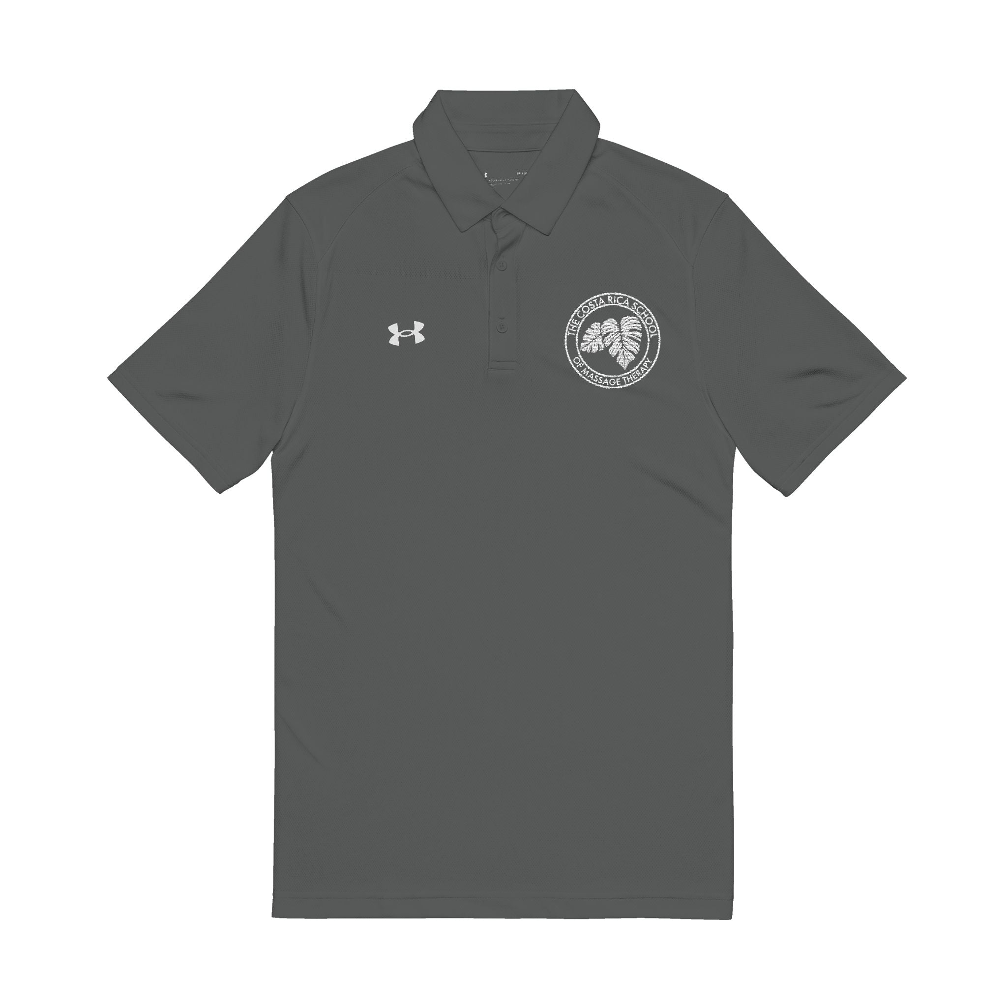 CRSMT Under Armour Performance Polo | Embroidered White Logo