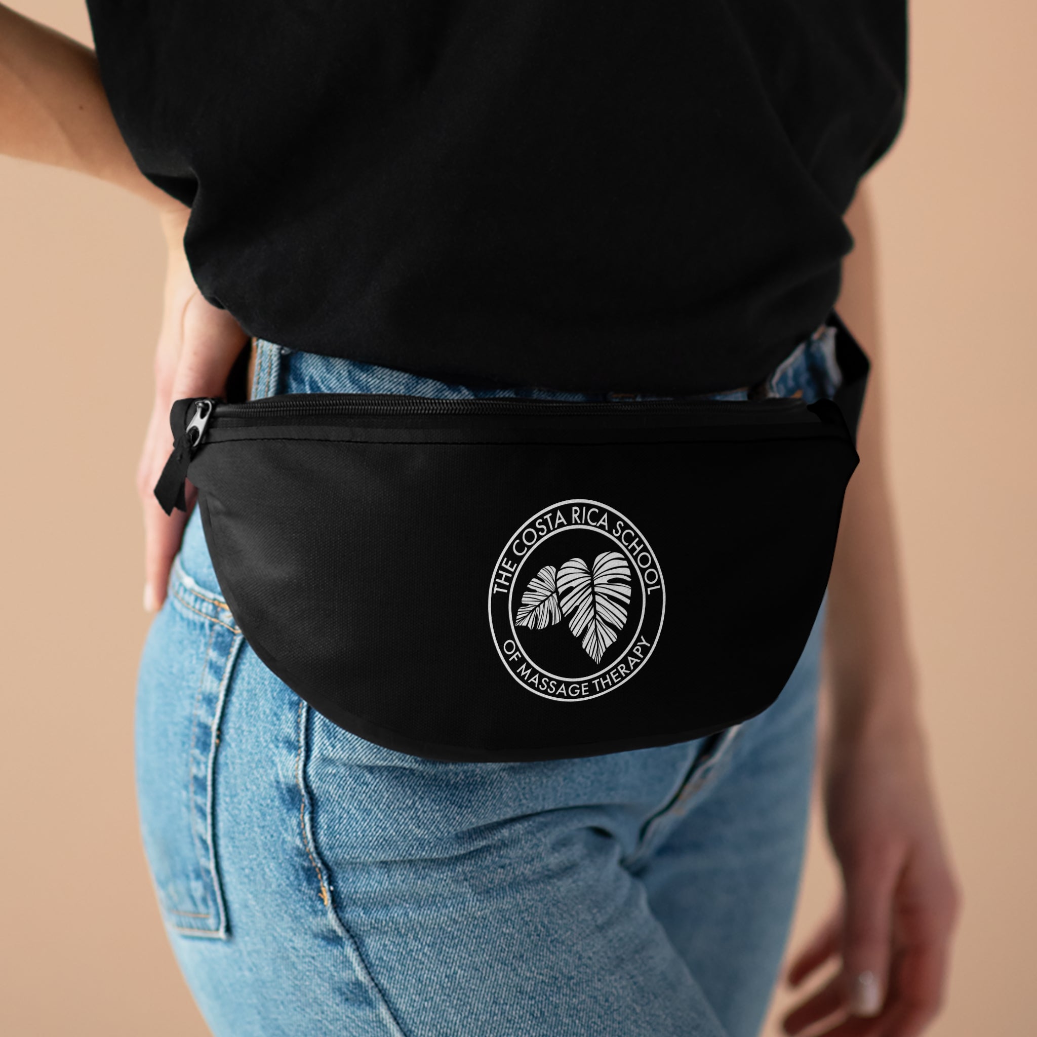 CRSMT Logo Fanny Pack | Matte Black Everyday Carry