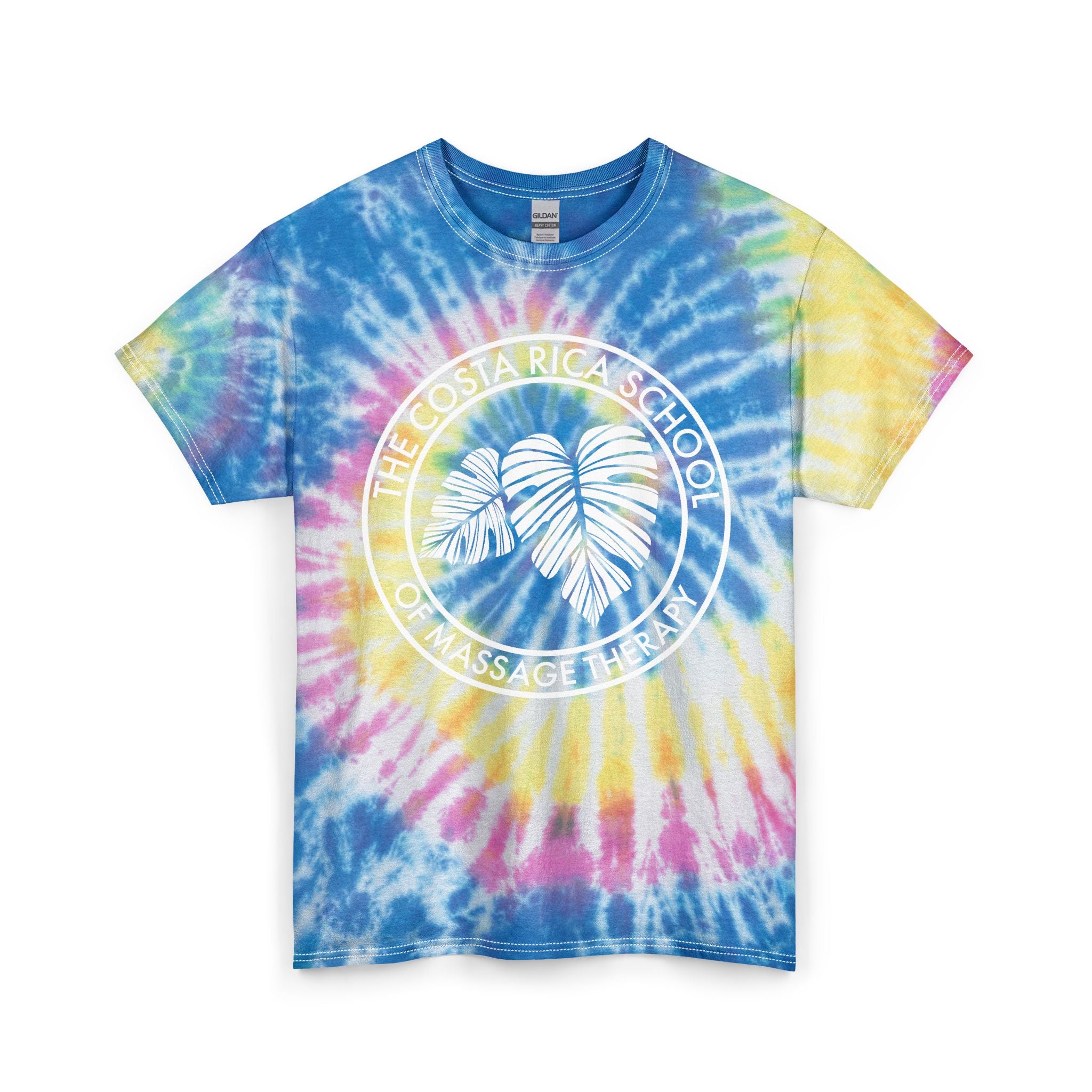 CRSMT Tie-Dye T-Shirt | White Logo Edition