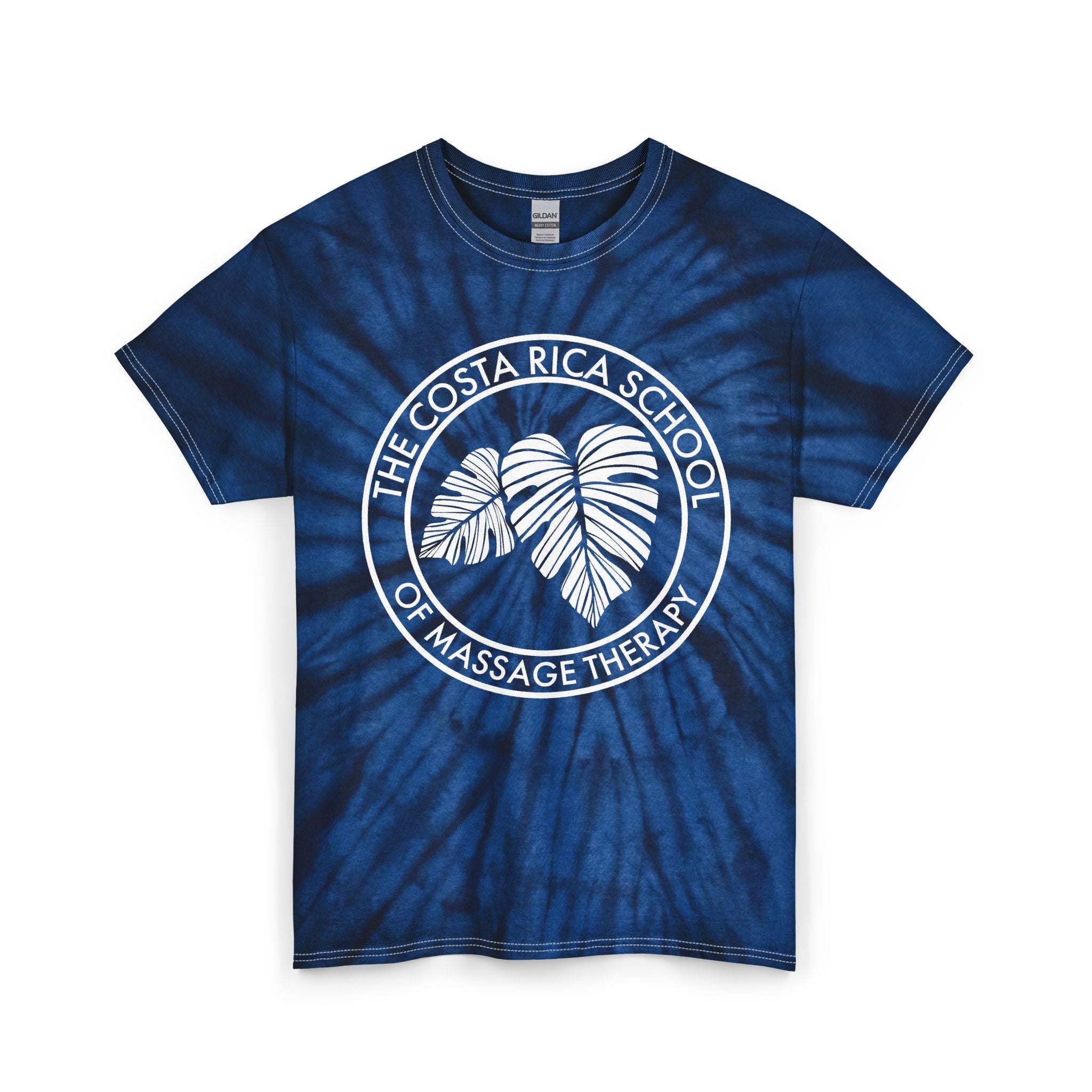 CRSMT Tie-Dye T-Shirt | White Logo Edition
