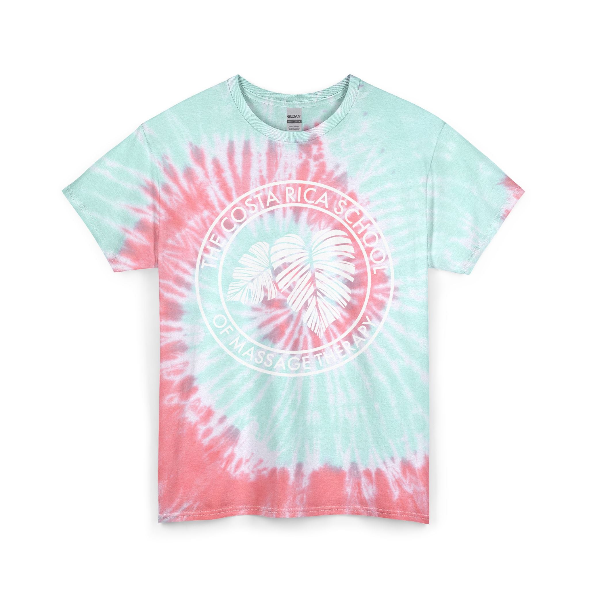 CRSMT Tie-Dye T-Shirt | White Logo Edition