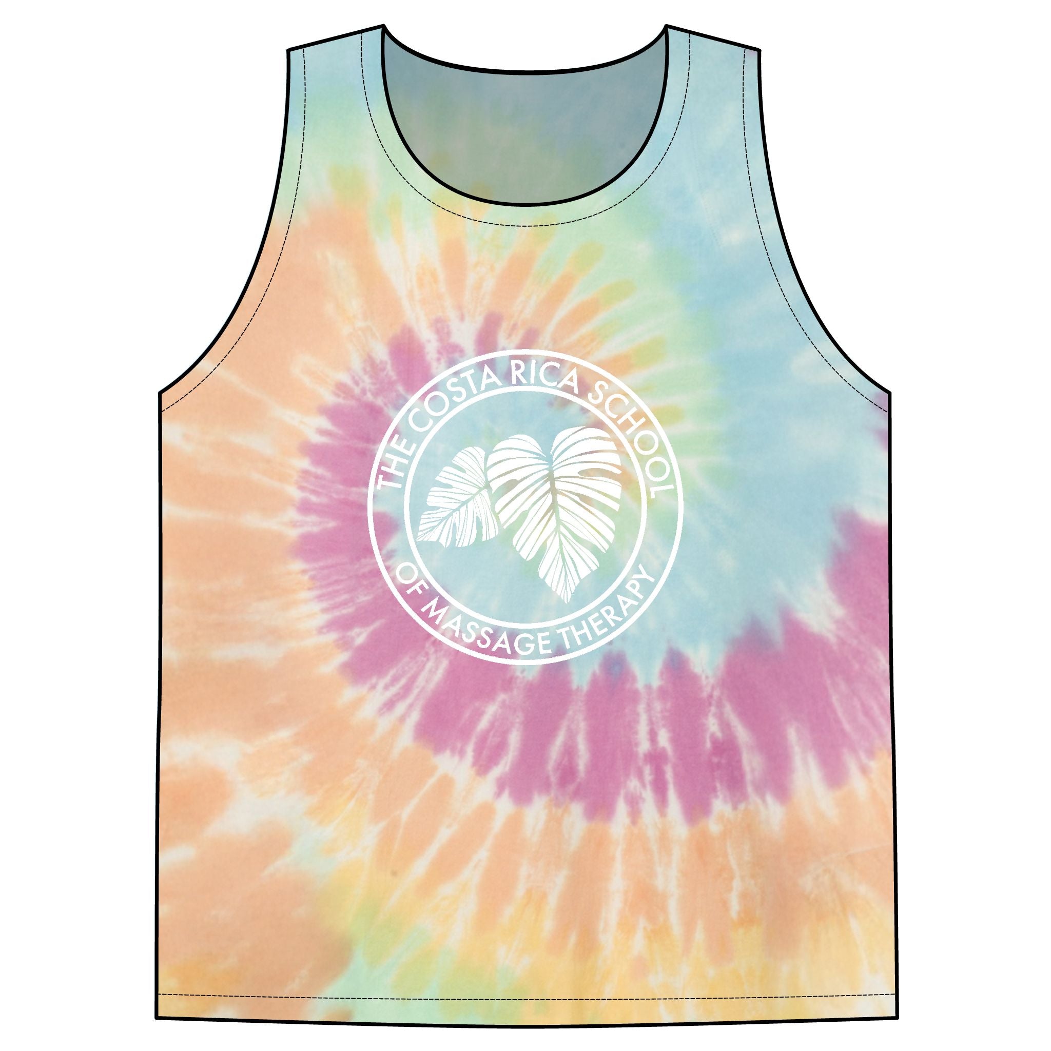 CRSMT Tie-Dye Tank Top | Unisex Cotton Tank