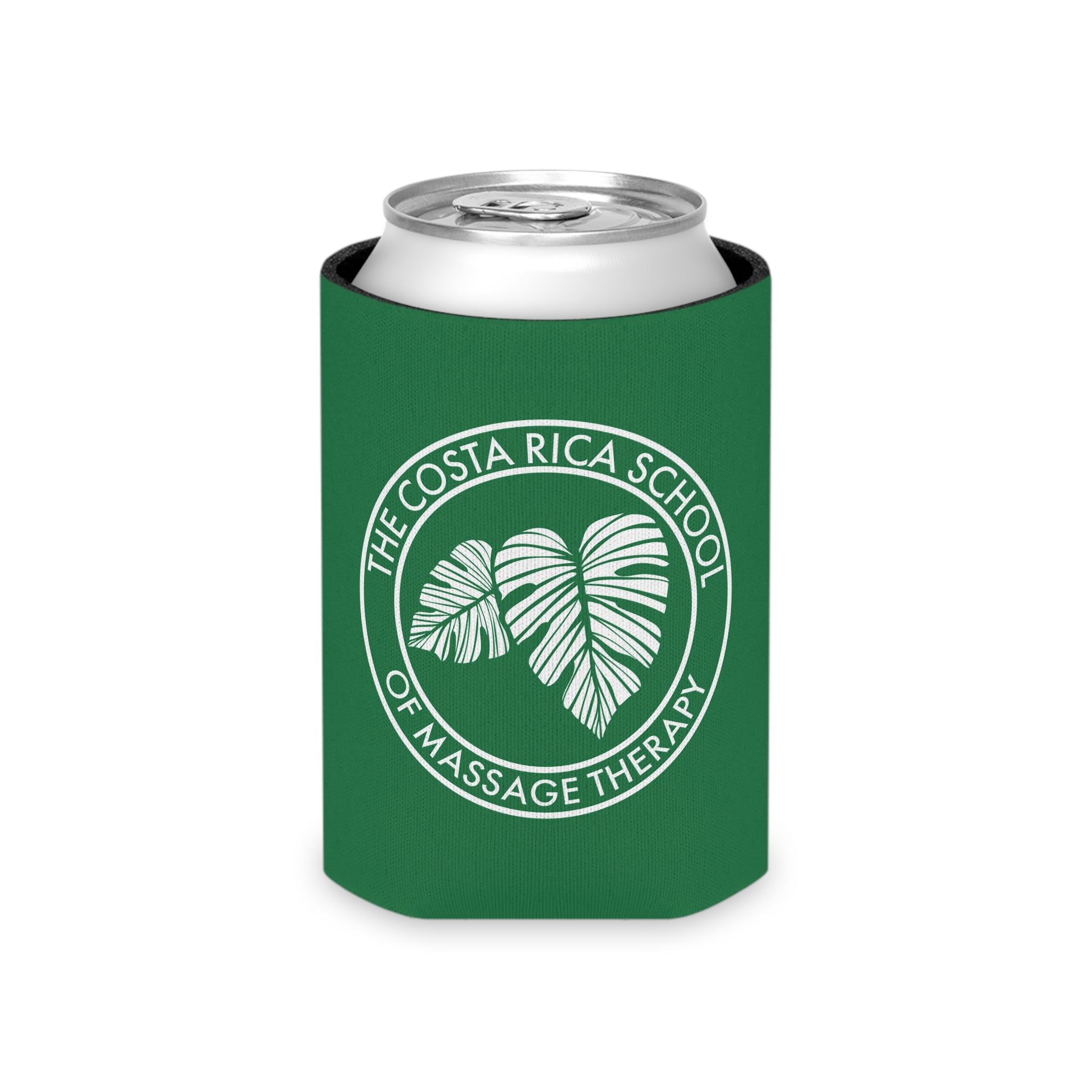 CRSMT Drink Cooler | Green Logo Can Koozie