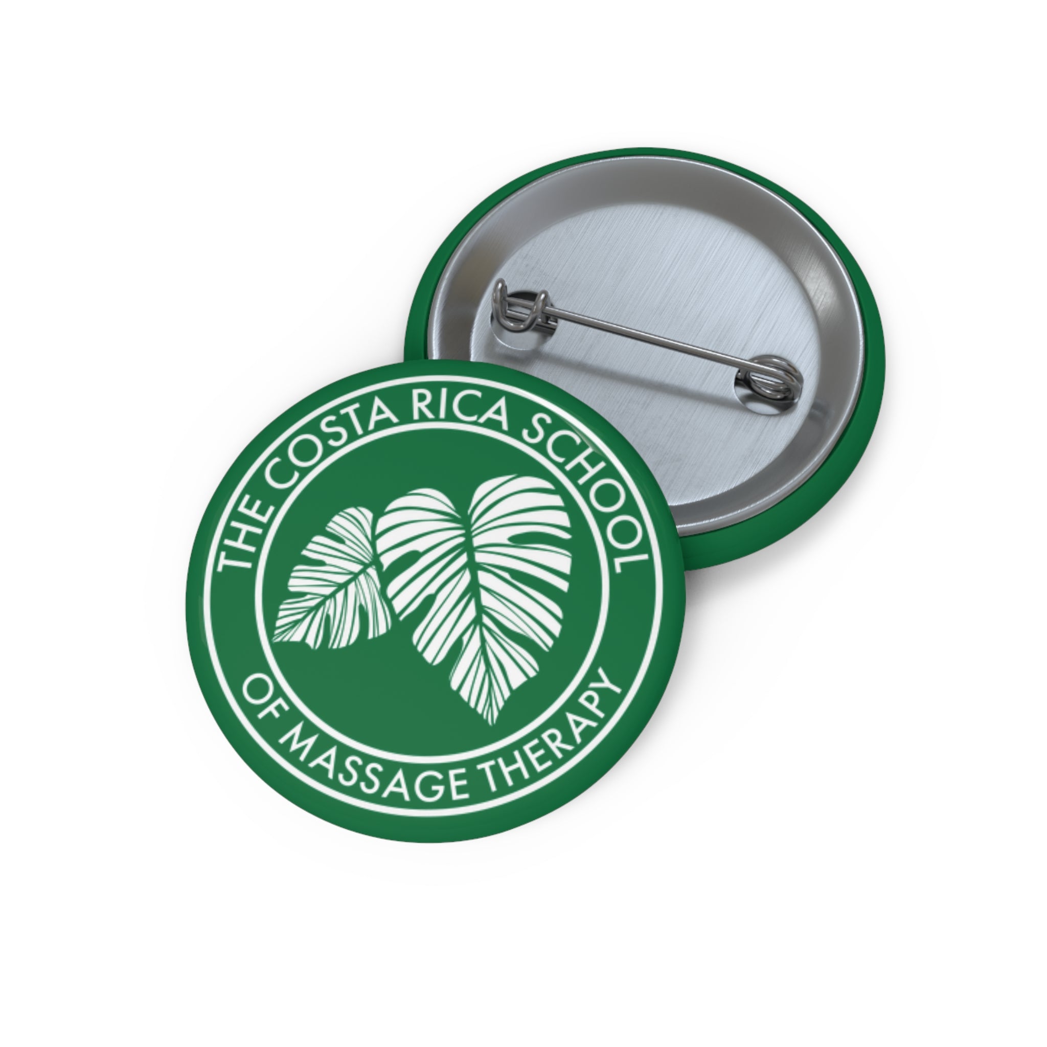 CRSMT Logo Button Pins | Signature Green Emblem