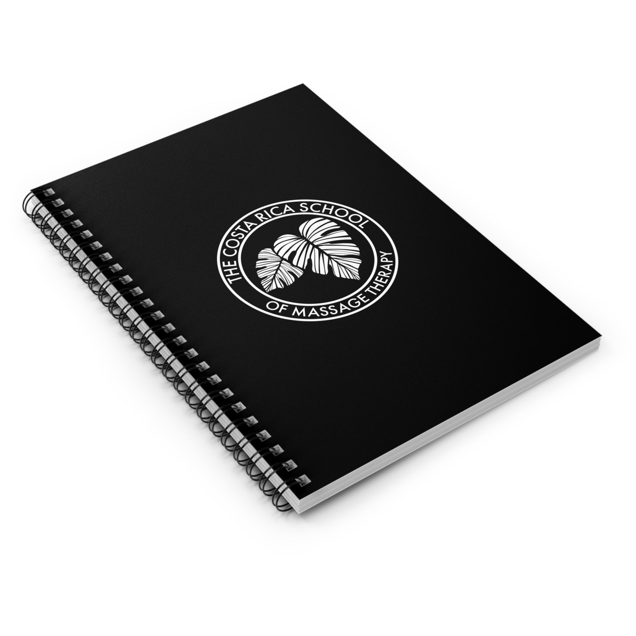 Costa Rica School of Massage Therapy Logo Spiral Notebook | Ruled Journal