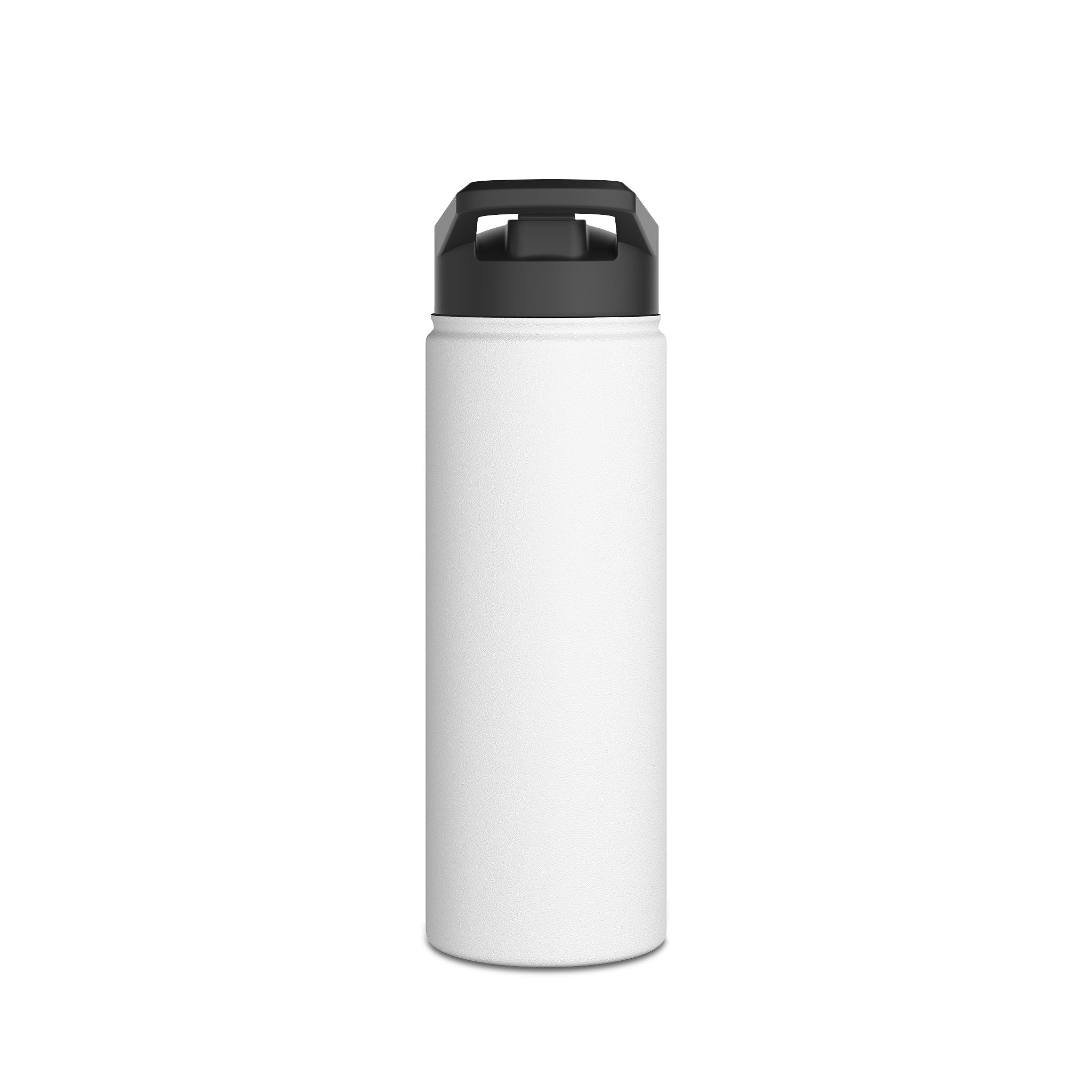 CRSMT Stainless Steel Water Bottle | White Bottle with Green Logo