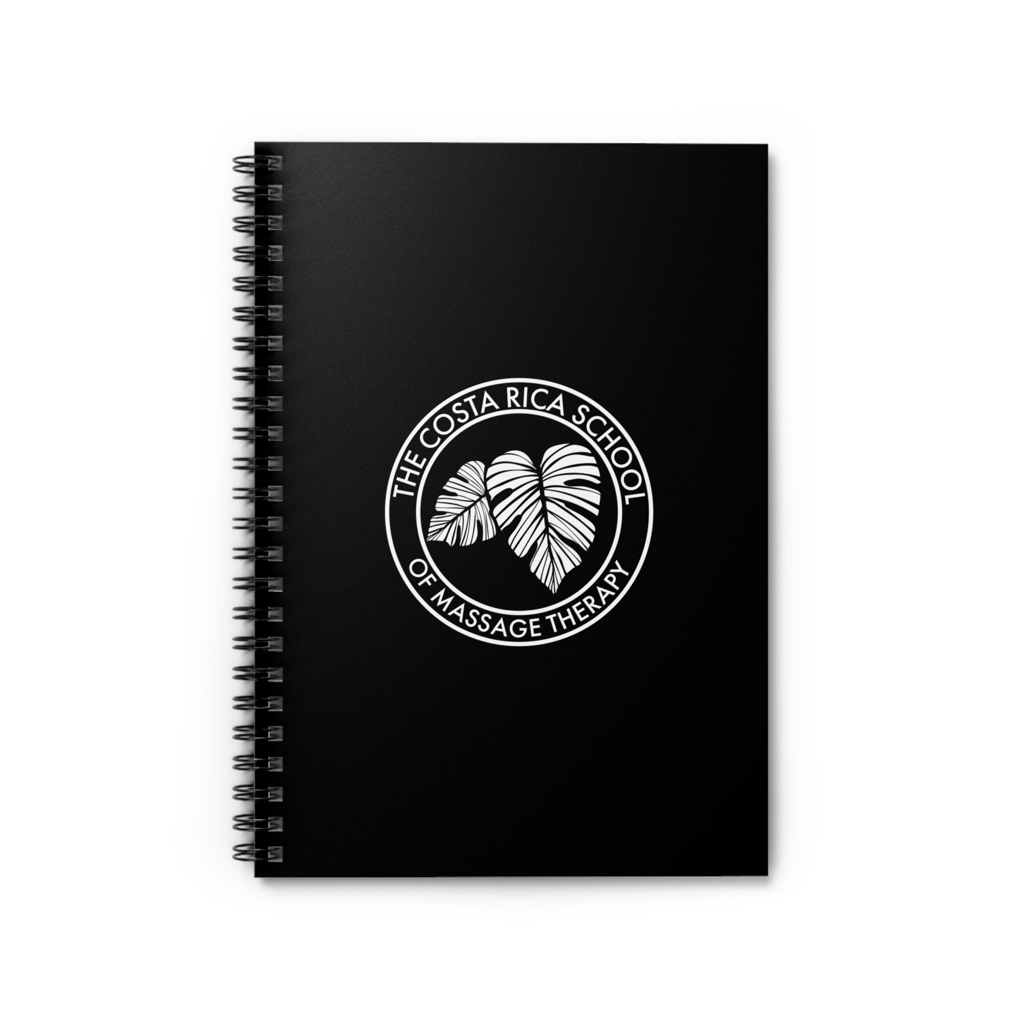 Costa Rica School of Massage Therapy Logo Spiral Notebook | Ruled Journal