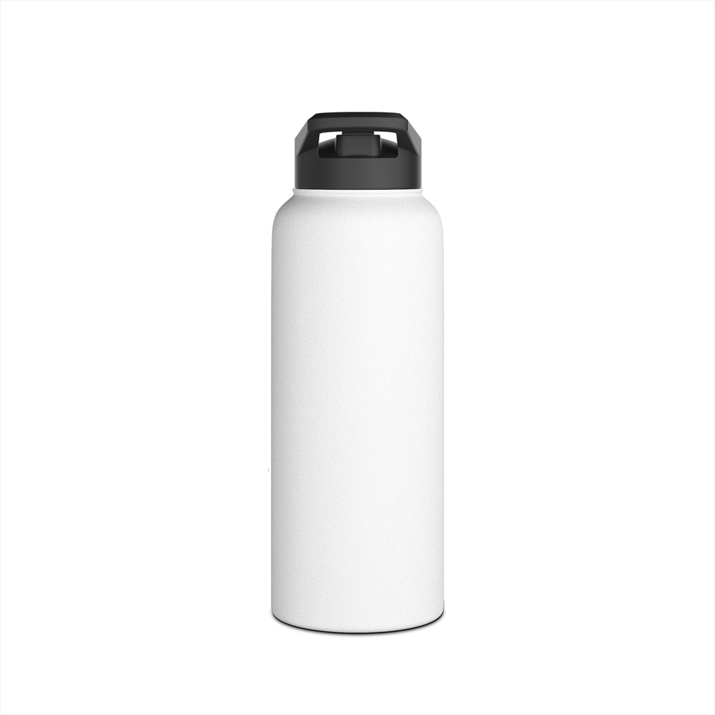 CRSMT Stainless Steel Water Bottle | White Bottle with Green Logo