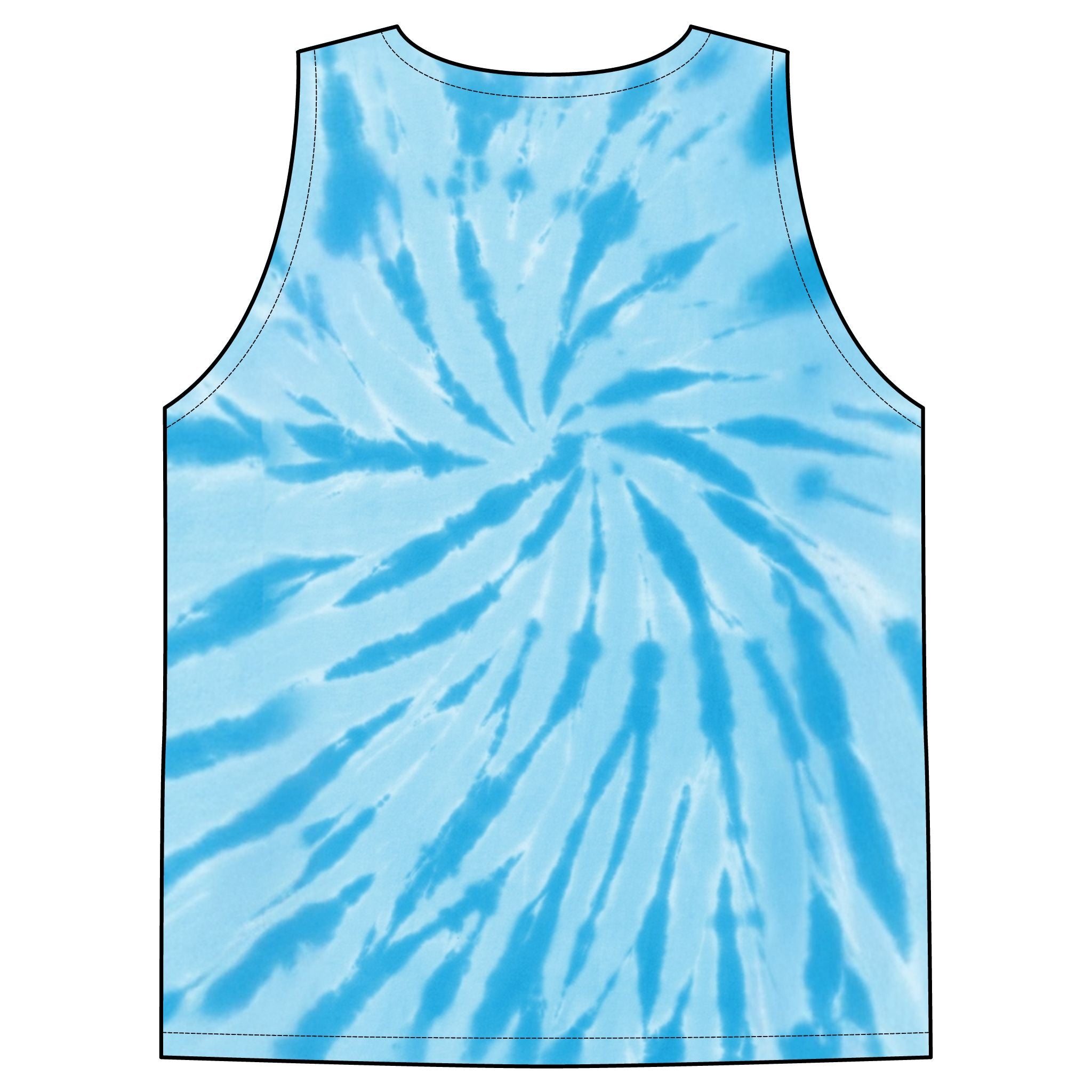 CRSMT Tie-Dye Tank Top | Unisex Cotton Tank