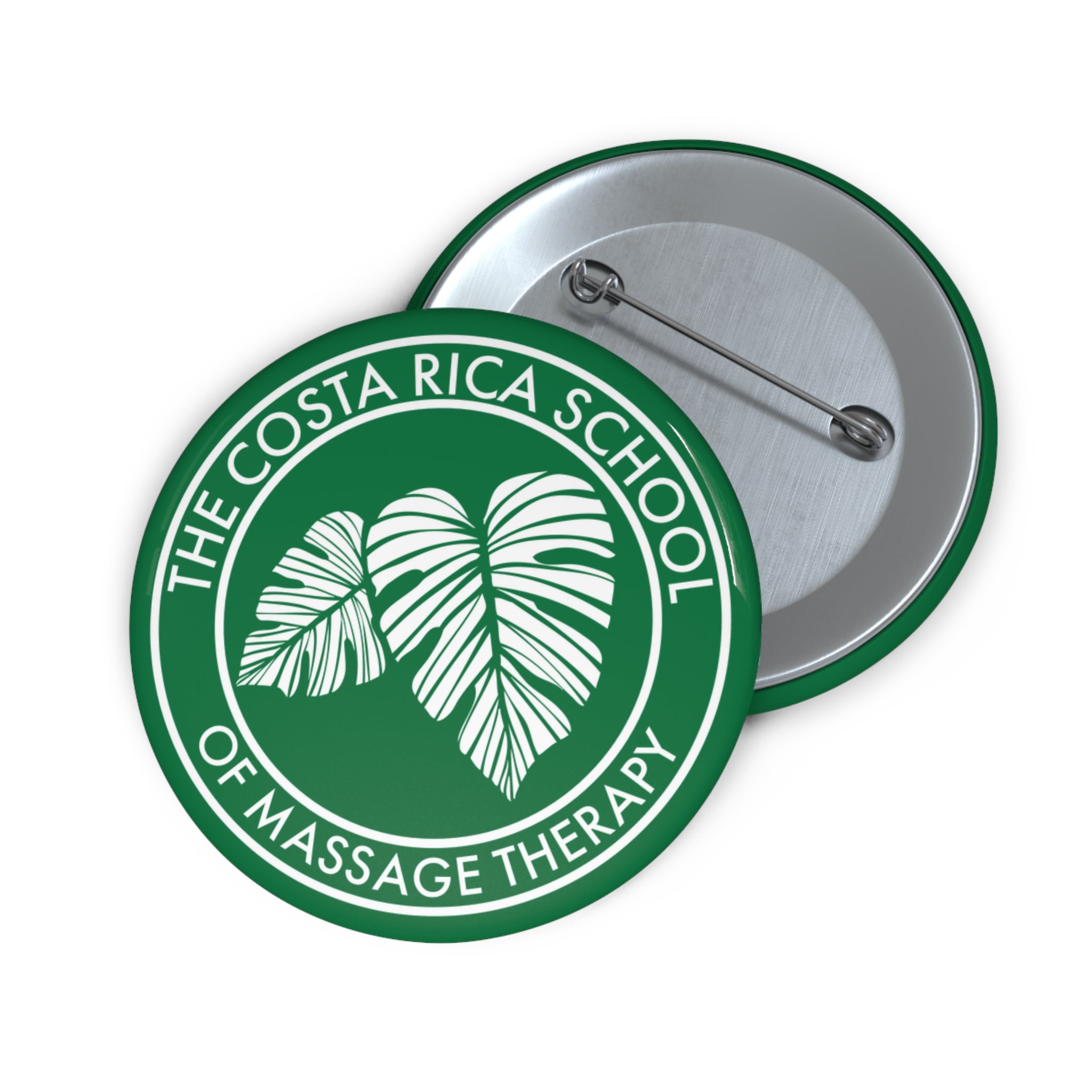 CRSMT Logo Button Pins | Signature Green Emblem