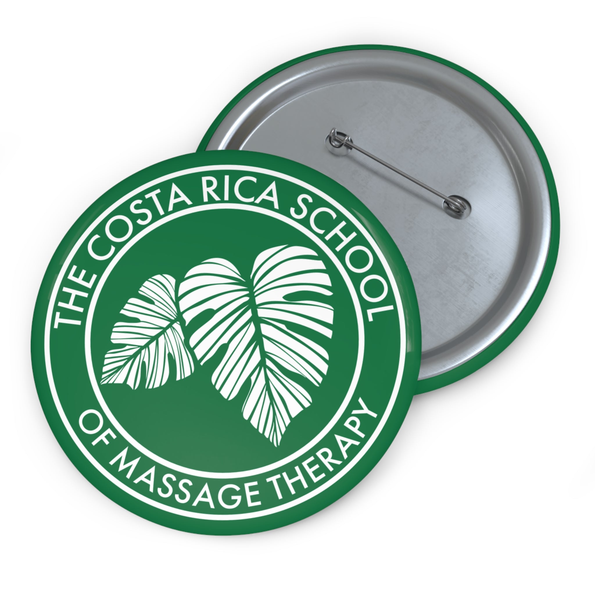CRSMT Logo Button Pins | Signature Green Emblem