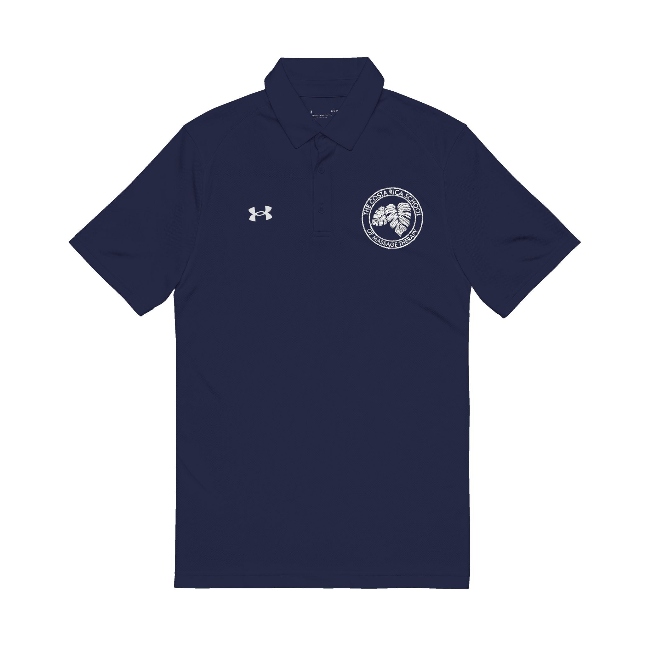 CRSMT Under Armour Performance Polo | Embroidered White Logo