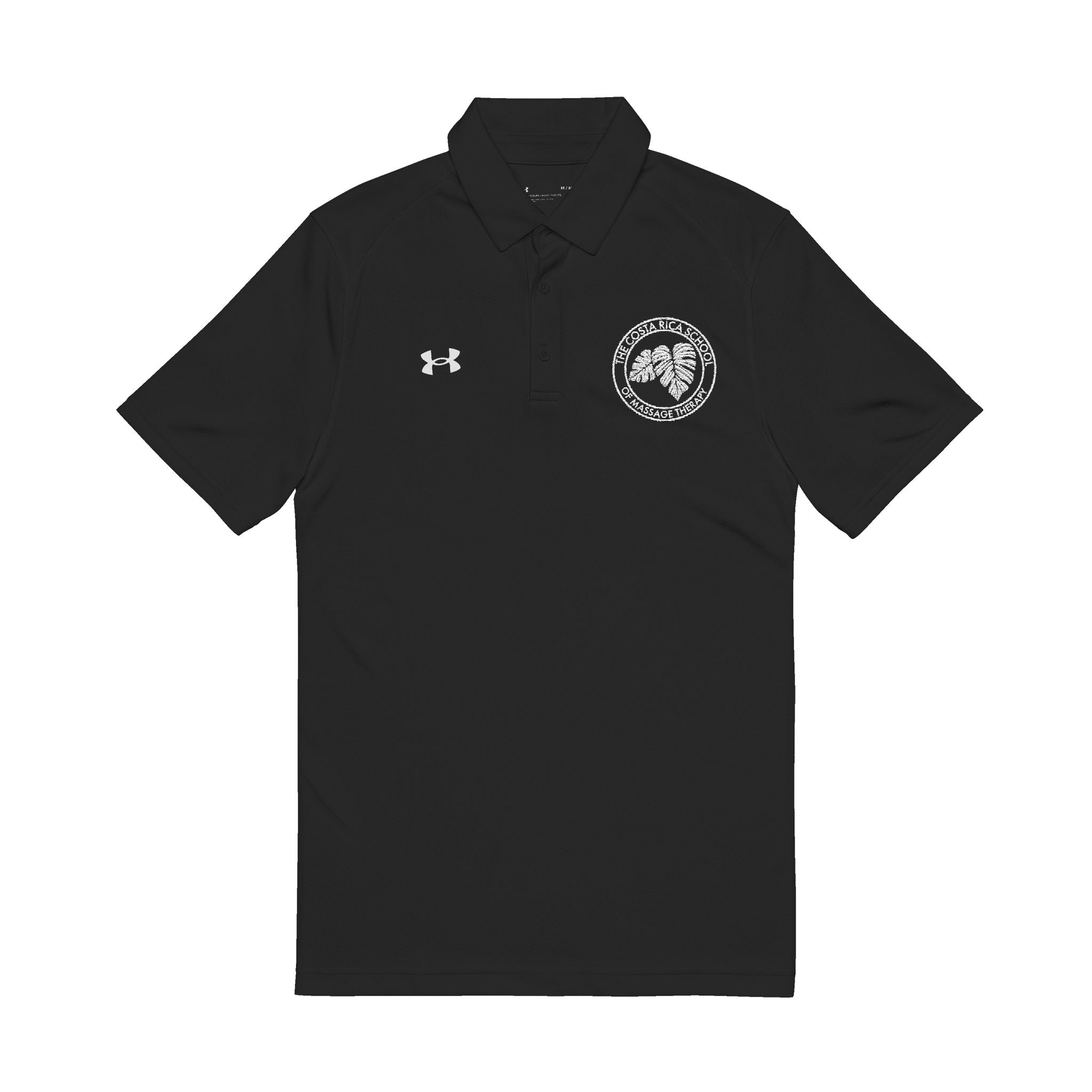 CRSMT Under Armour Performance Polo | Embroidered White Logo