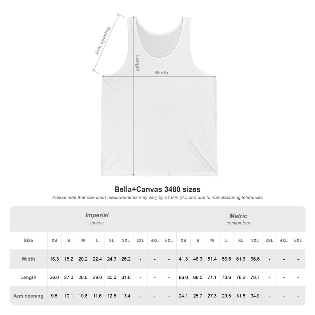 CRSMT Unisex Jersey Tank | Signature Logo