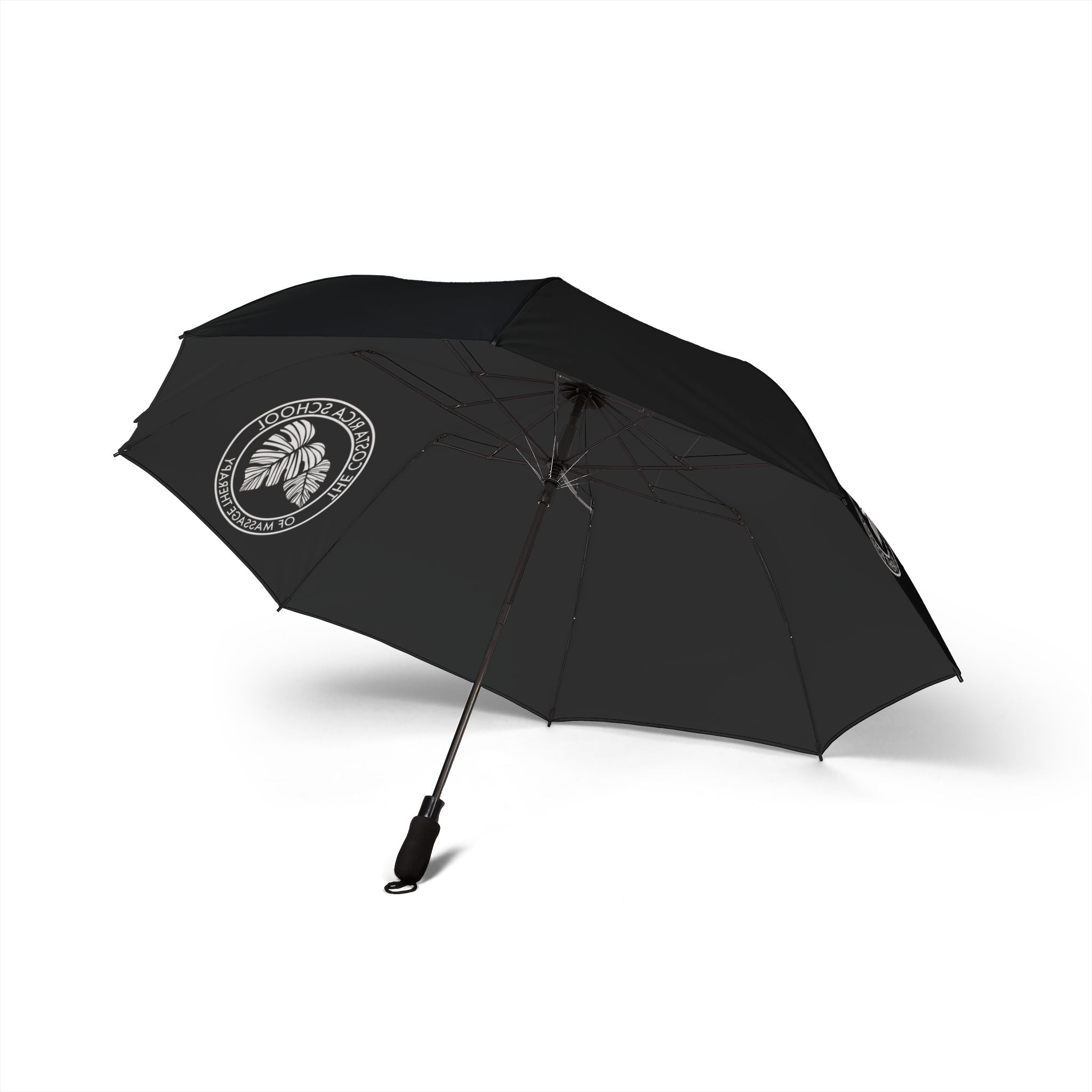 CRSMT Logo Umbrella | Black Foldable Rain Umbrella